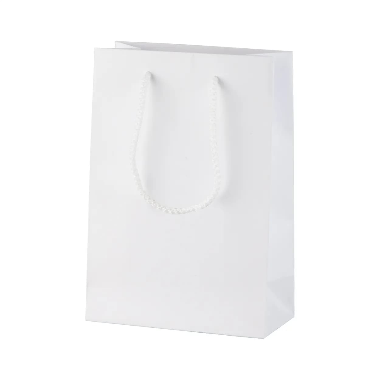 Papiertasche, klein - CreaShop S - weiß