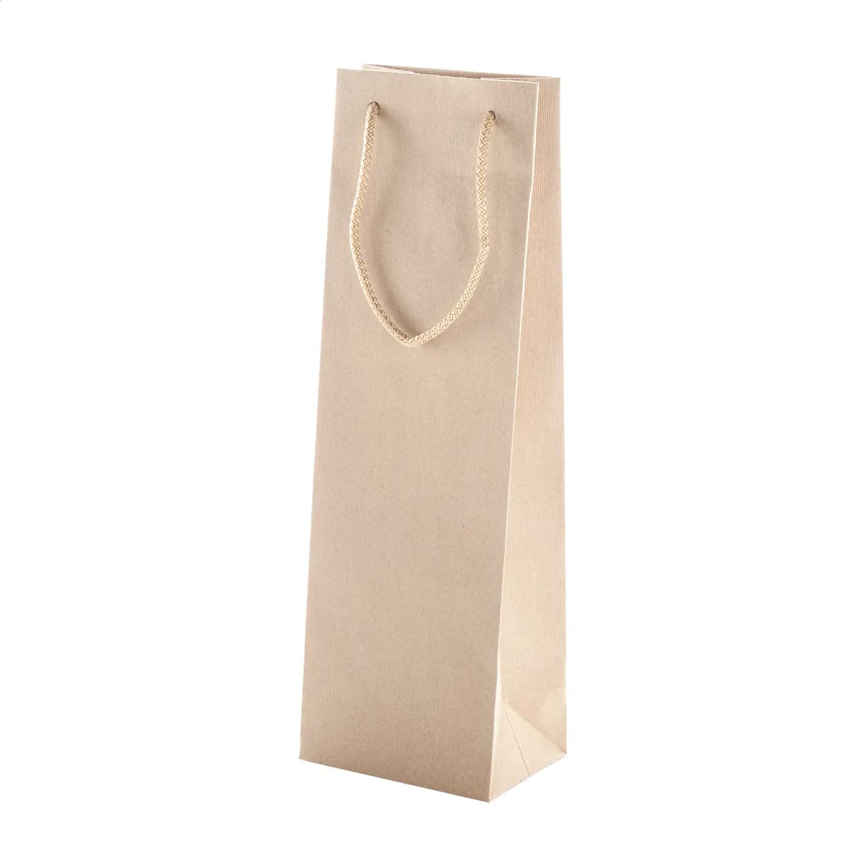 Papiertasche, für Wein - CreaShop W - weiß