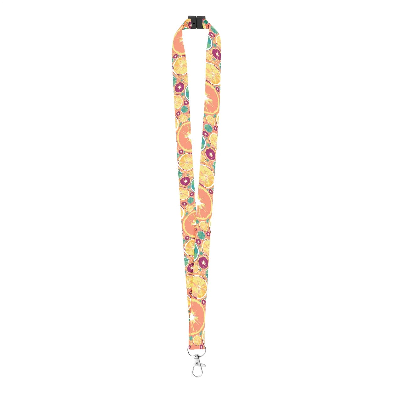 Lanyard Sublimationsdruck und Panikverschluss - Subyard A Safe - weiß
