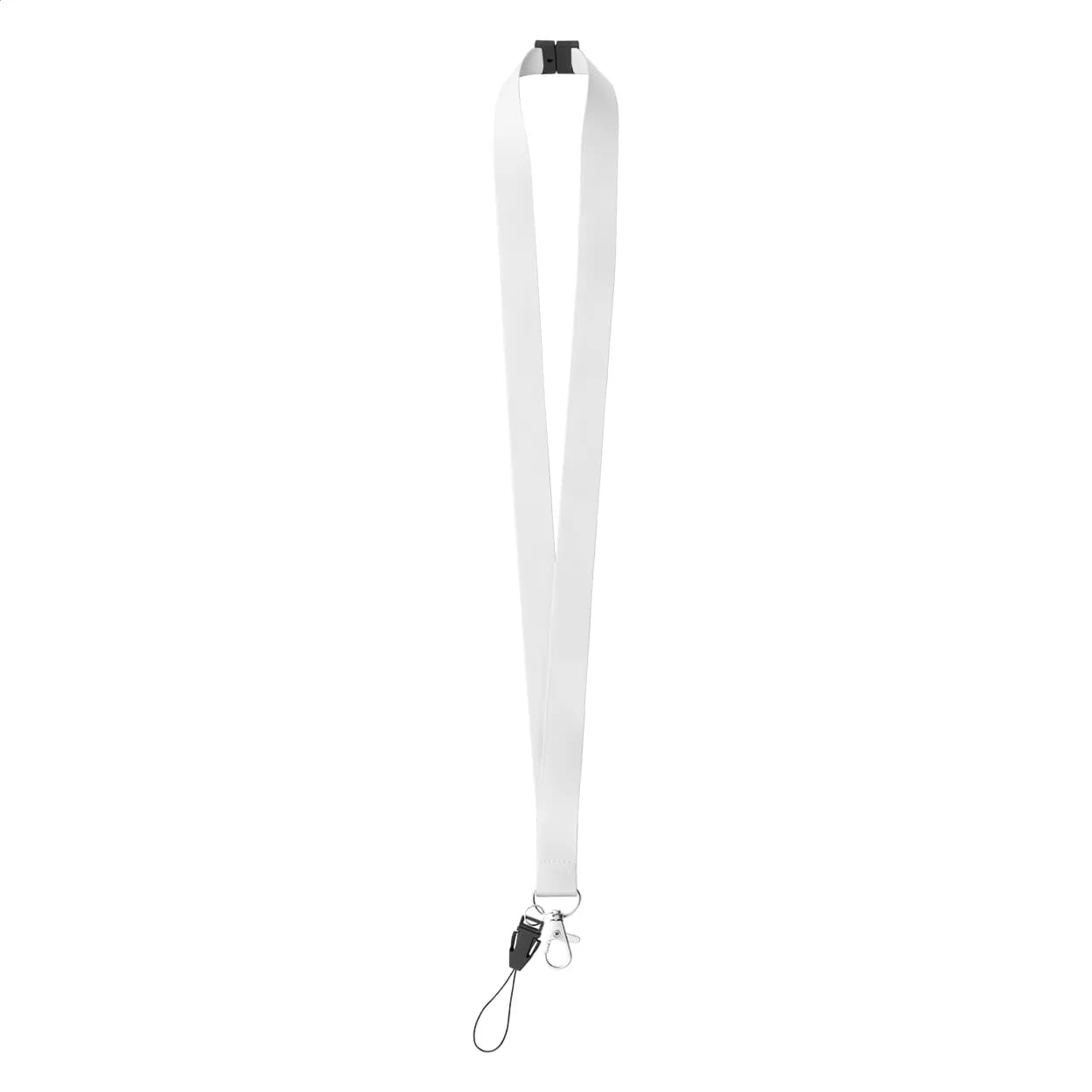 Lanyard Sublimationsdruck und Panikverschluss - Subyard B Safe - weiß