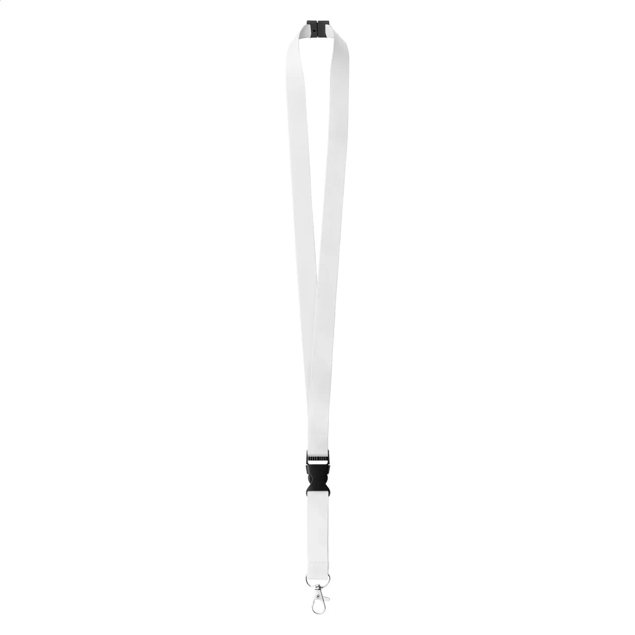 Lanyard Sublimationsdruck und Panikverschluss - Subyard C Safe - weiß