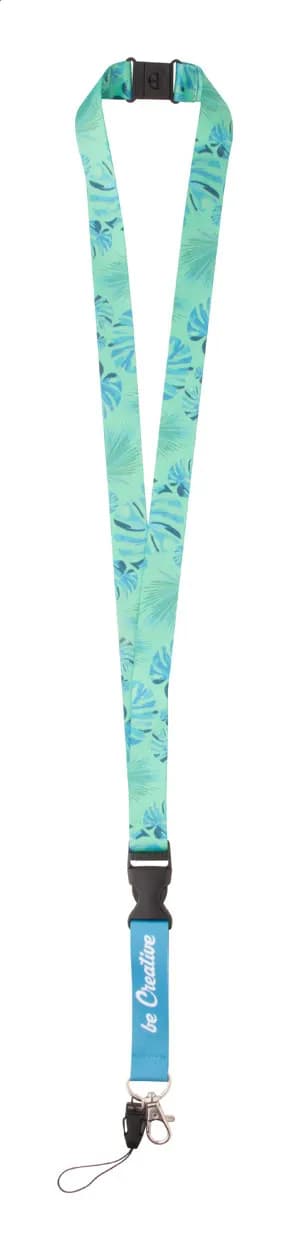 Lanyard Sublimationsdruck und Panikverschluss - Subyard D Safe - weiß