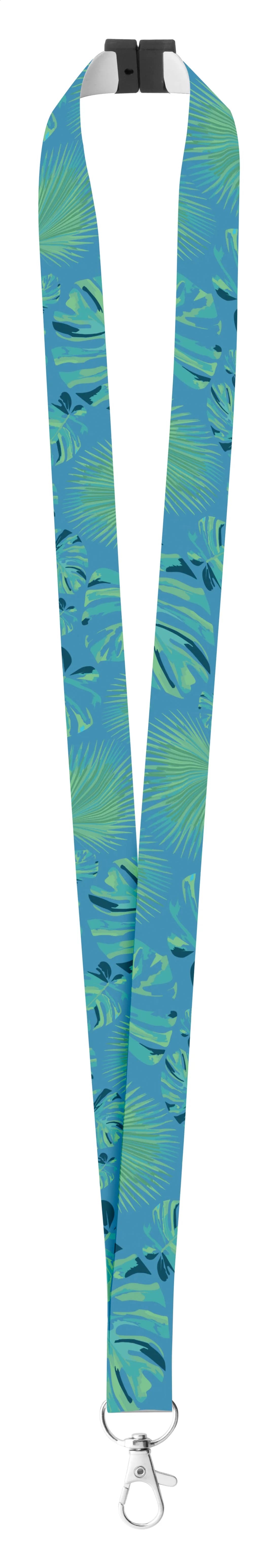 Lanyard Sublimationsdruck und Panikverschluss - Subyard Zero Safe - weiß