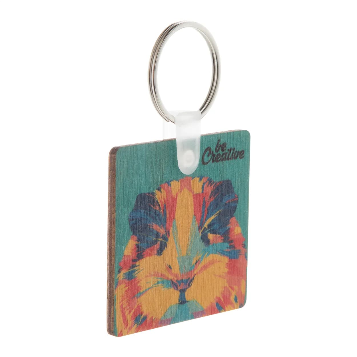 Schlüsselanhänger - Woody C - natur