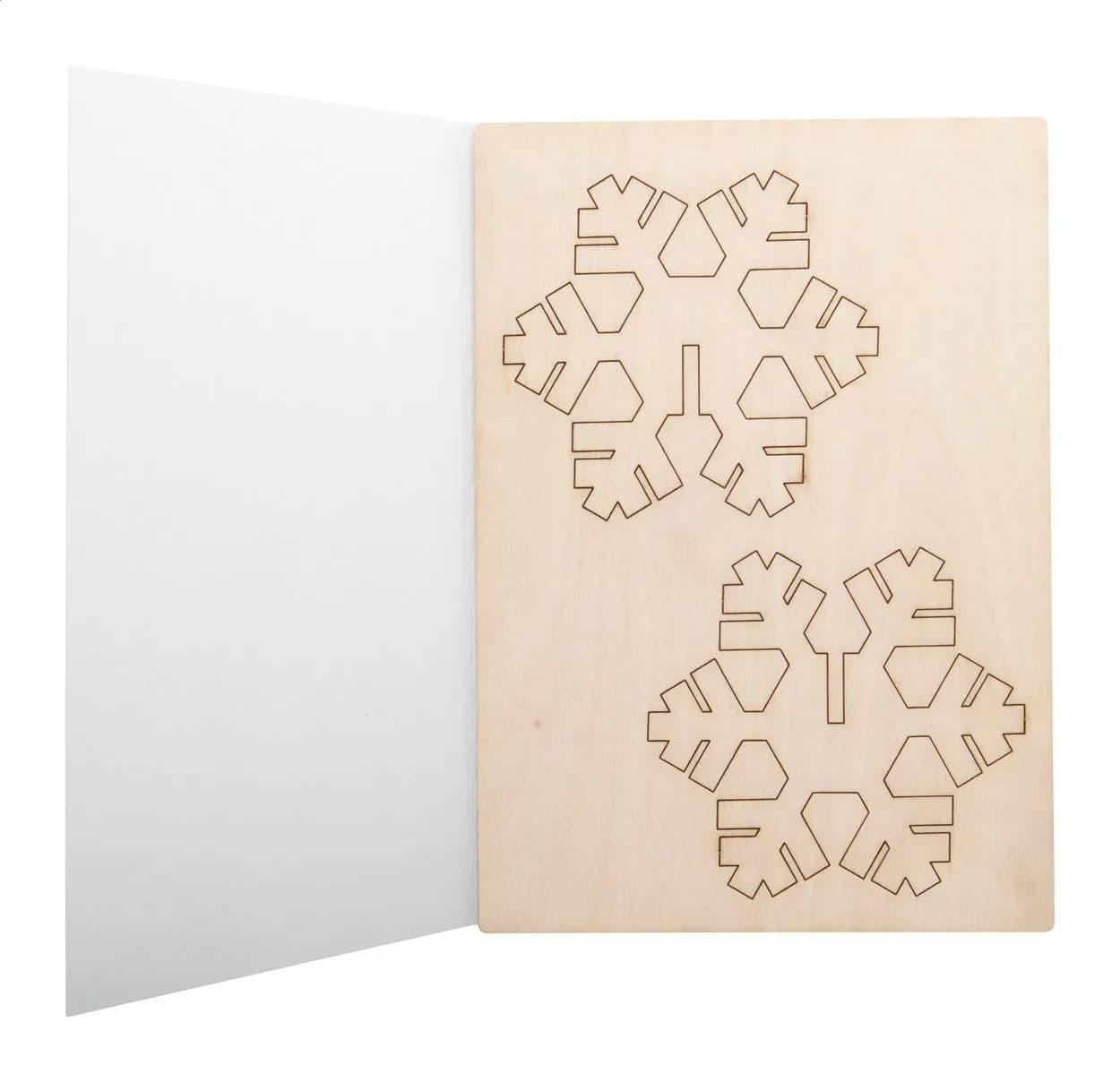 Weihnachtskarte, Tannenbaum - CreaX - natur (-F)