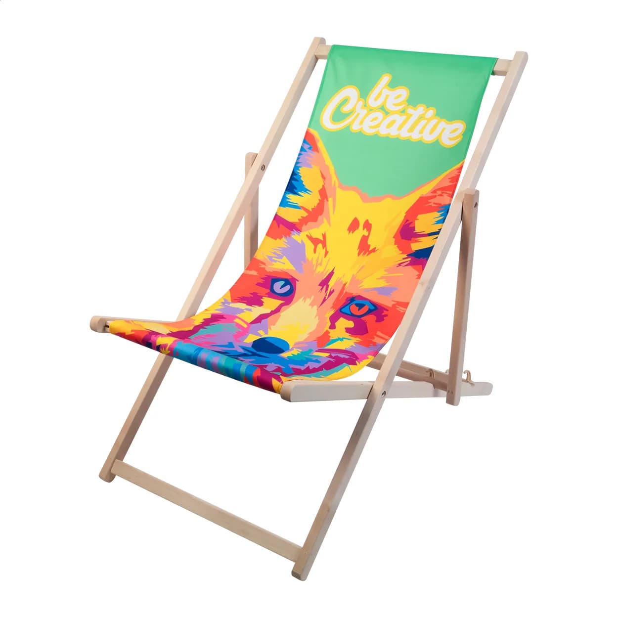 Liegestuhl - Mandalay - weiß