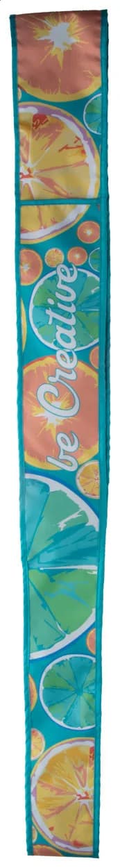 Individuelle Schirm-Tragehülle - Ninja - weiß