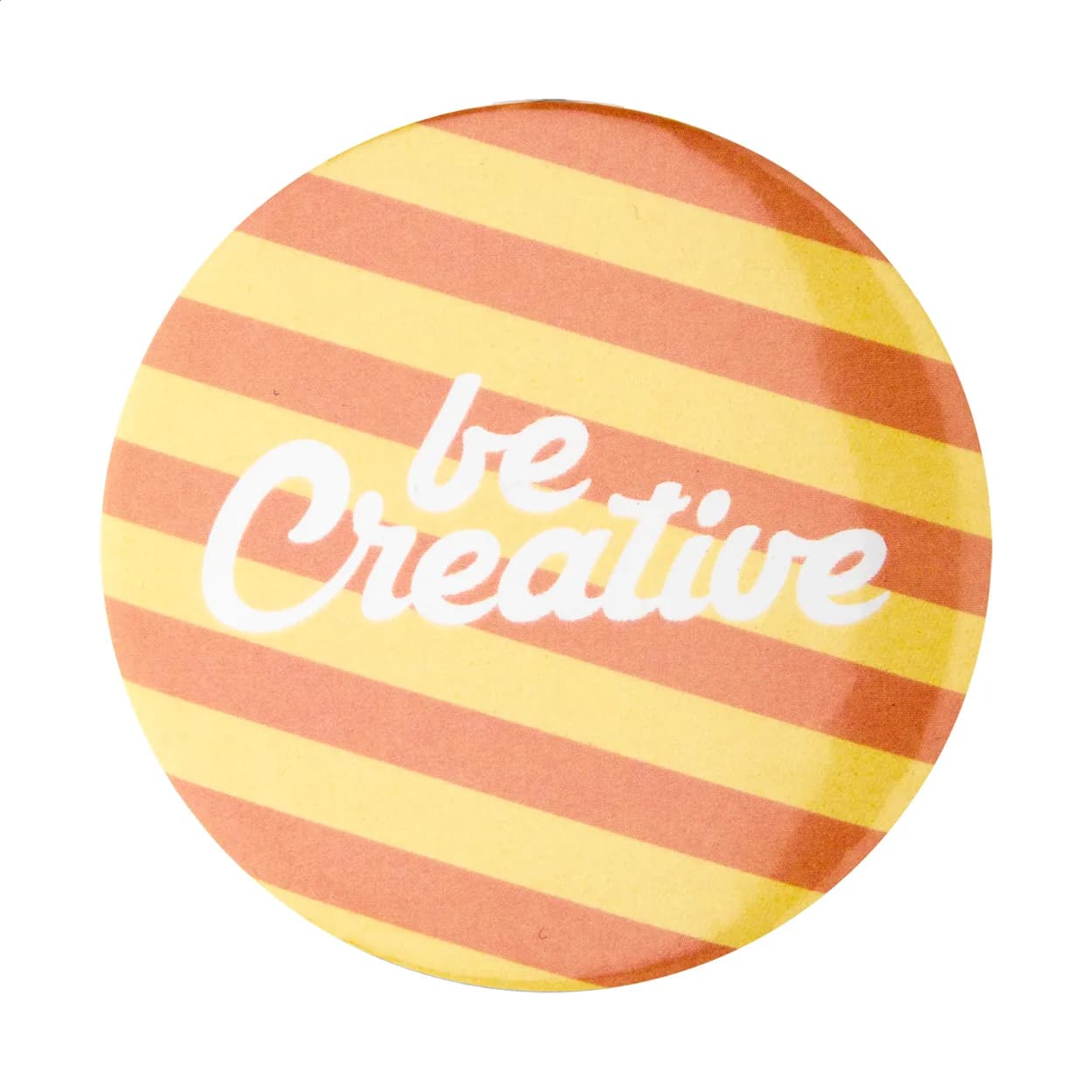 Button-Anstecker - PinBadge Mini - weiß