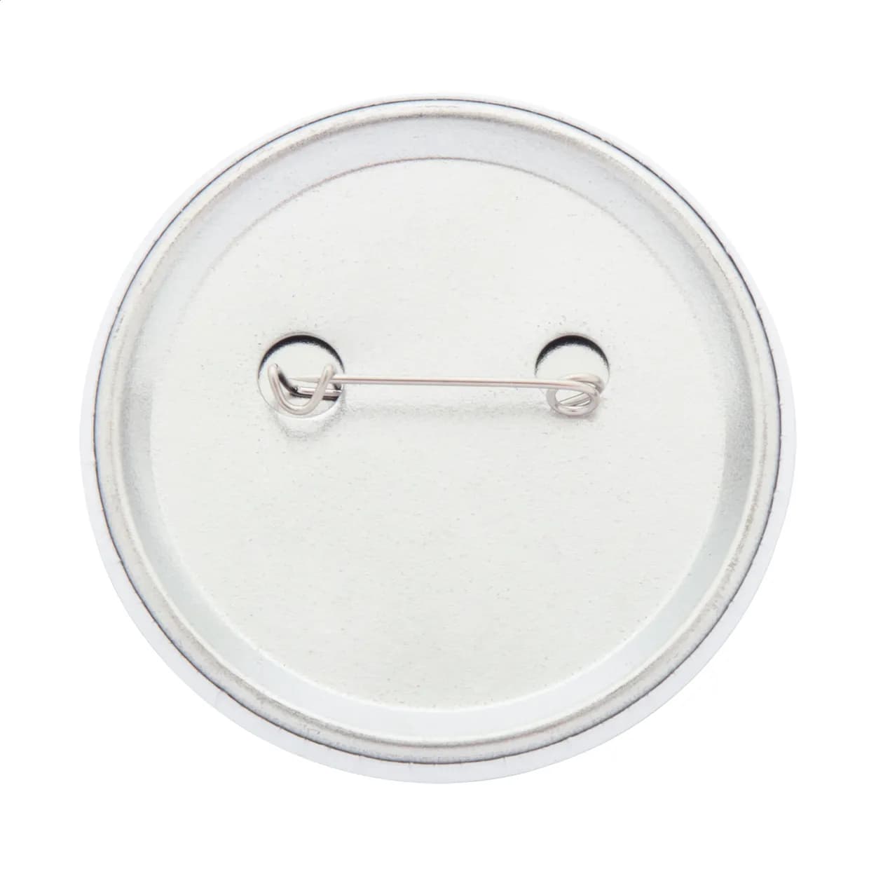 Button-Anstecker - PinBadge Maxi - weiß