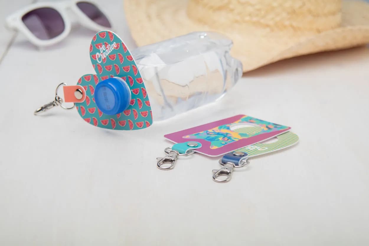 PET-Flaschen-Halter - Beppu - weiß (-B)