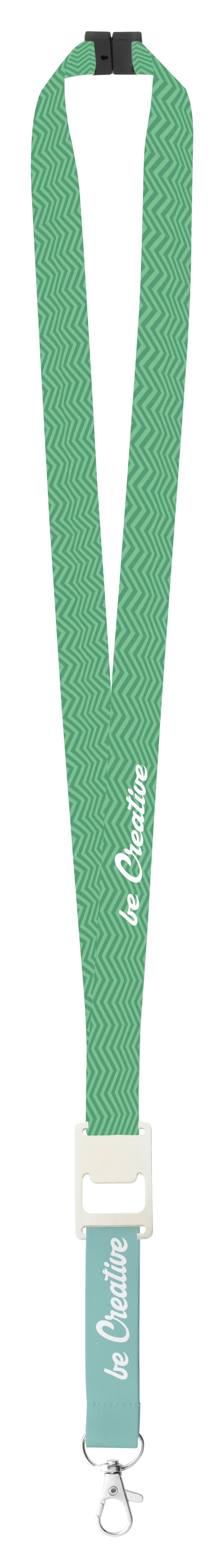 Sublimations-Lanyard - Subyard Drink Safe - weiß