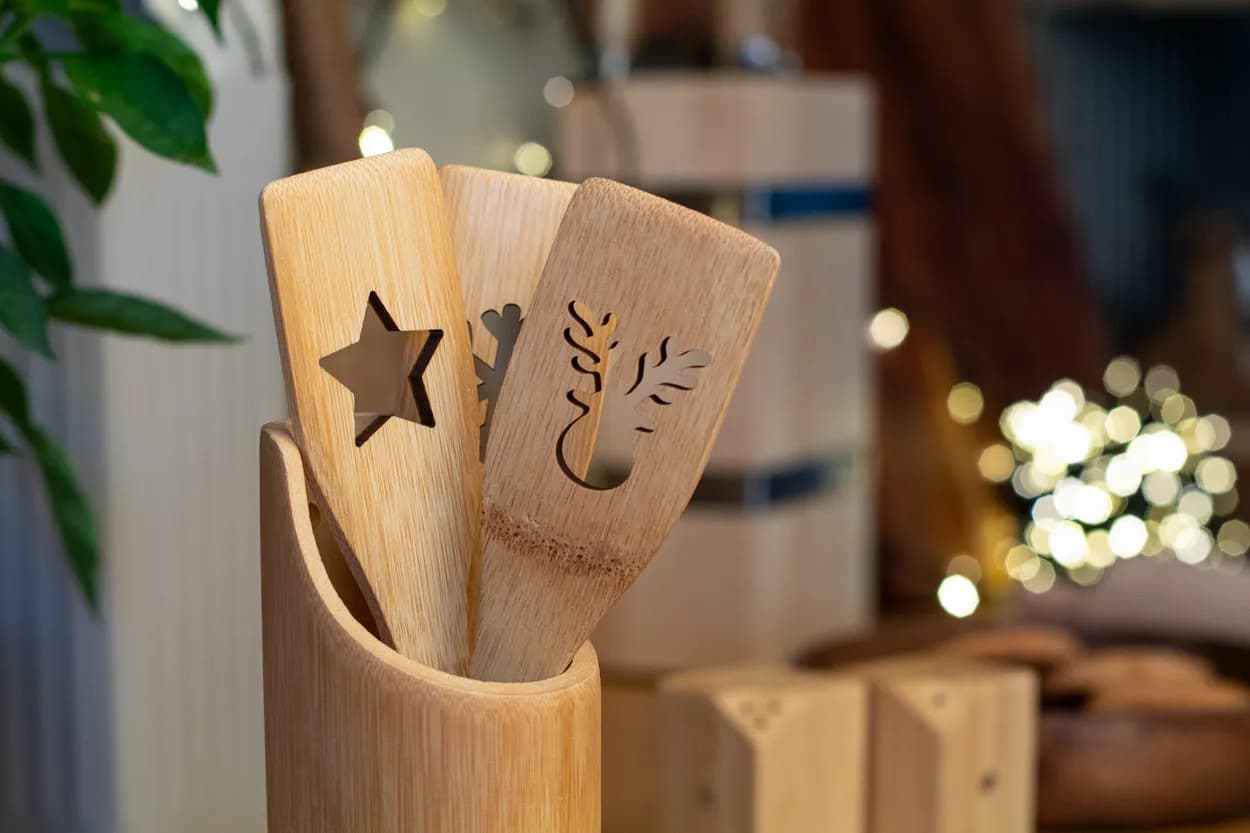 Kochlöffel - Sandtrask - natur (-C)