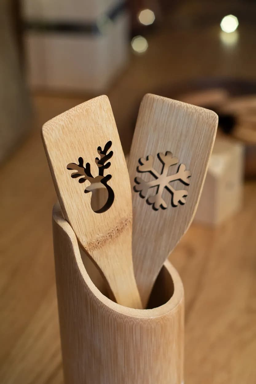 Kochlöffel - Sandtrask - natur (-C)