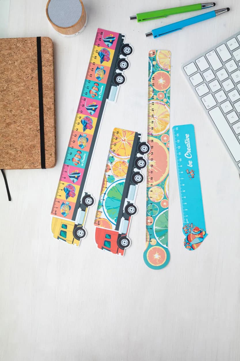 Lineal Haus, 30 cm - Couler 30 - weiß (-B)