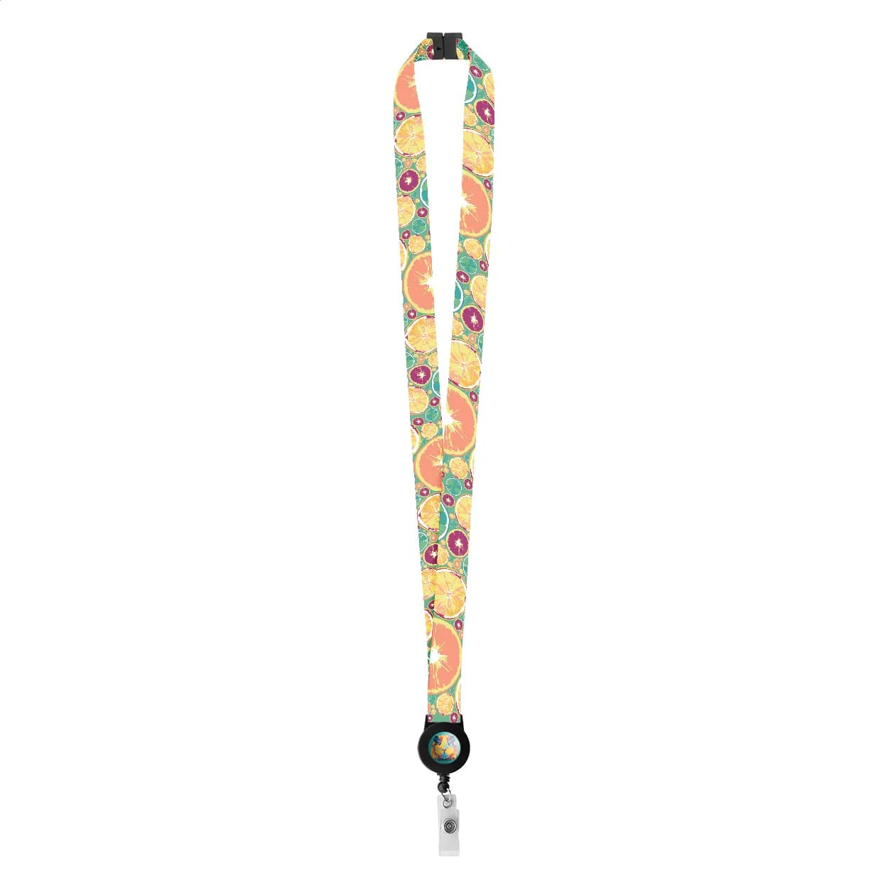 Sublimations-Lanyard - Subyard YoYo A Safe - weiß