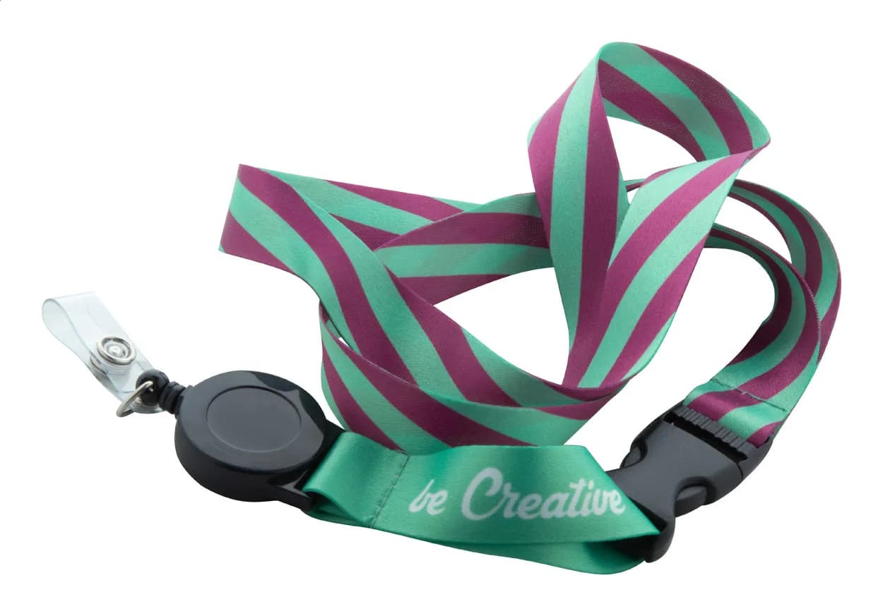 Sublimations-Lanyard - Subyard YoYo B - weiß