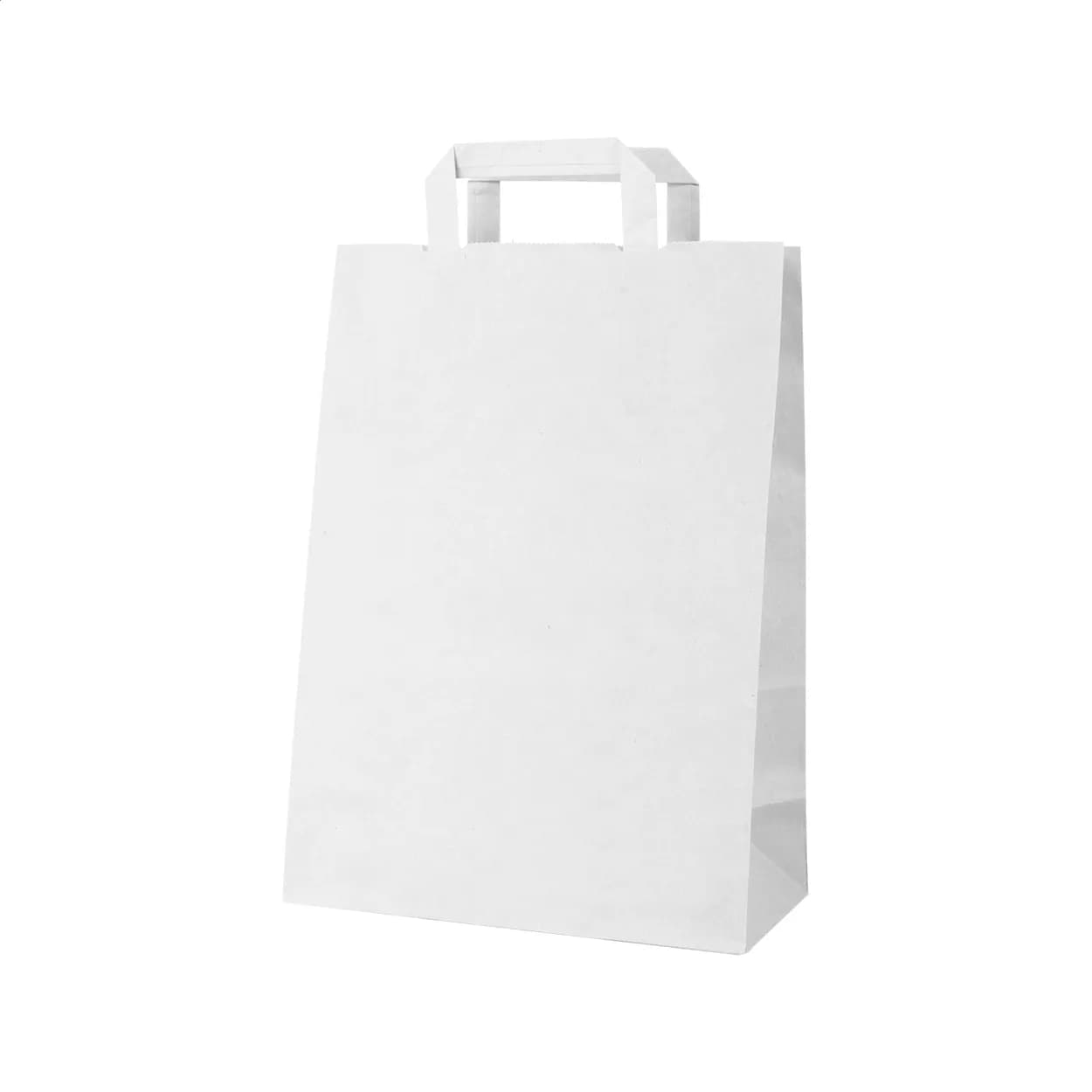 Papier-Einkaufstasche - Boutique - weiß (-01)