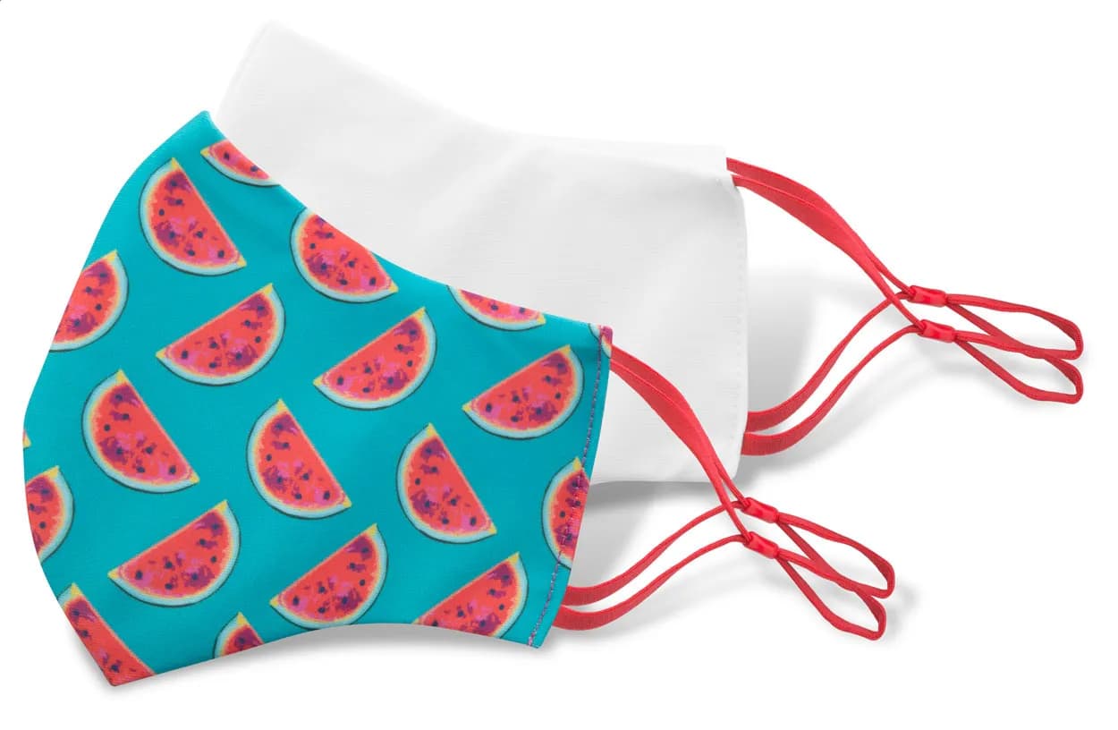 individuelle Gesichtsmaske - CreaMask Adjust - rot (-05)