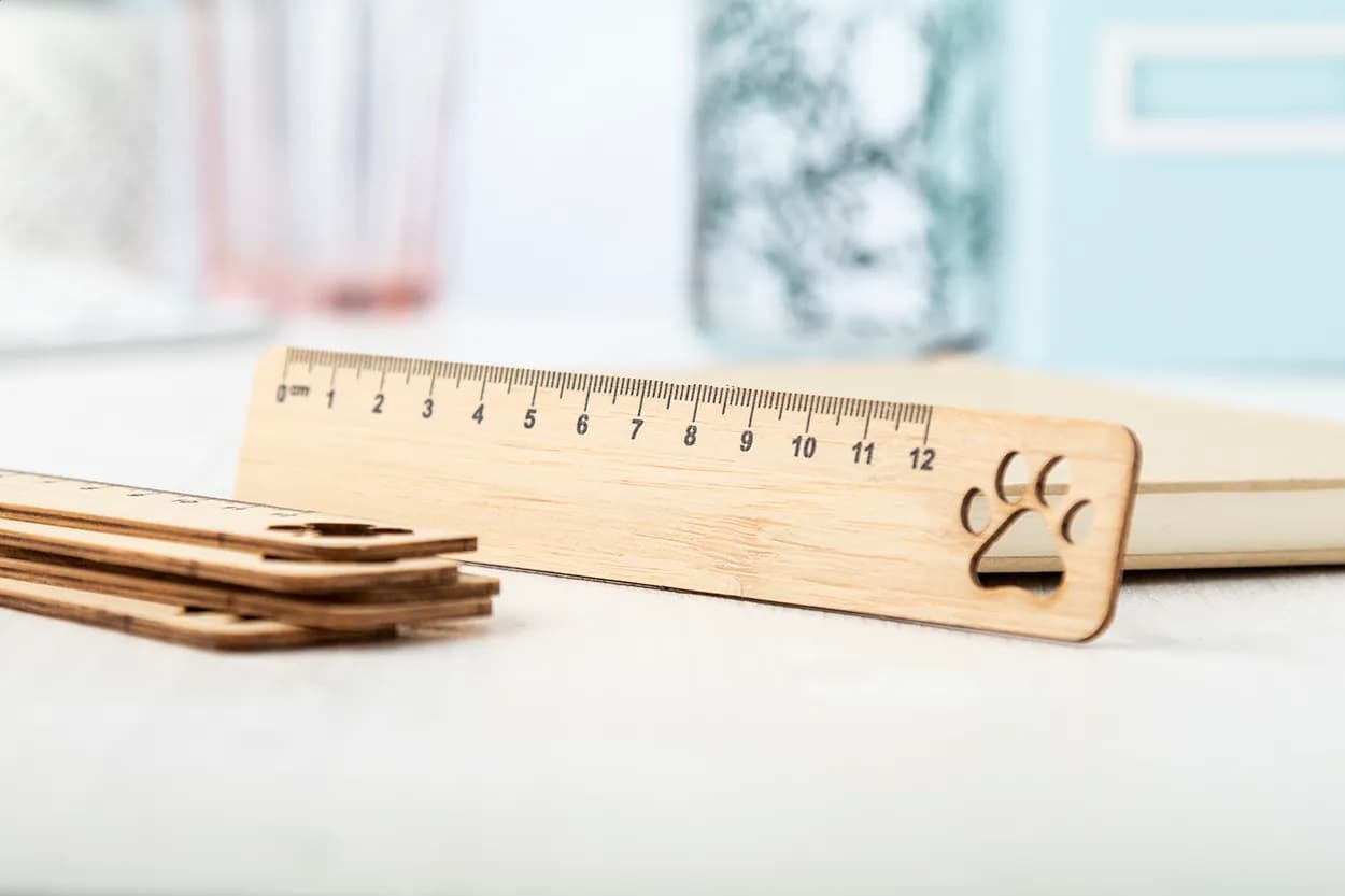 Bambuslineal - Rooler - natur (-A)