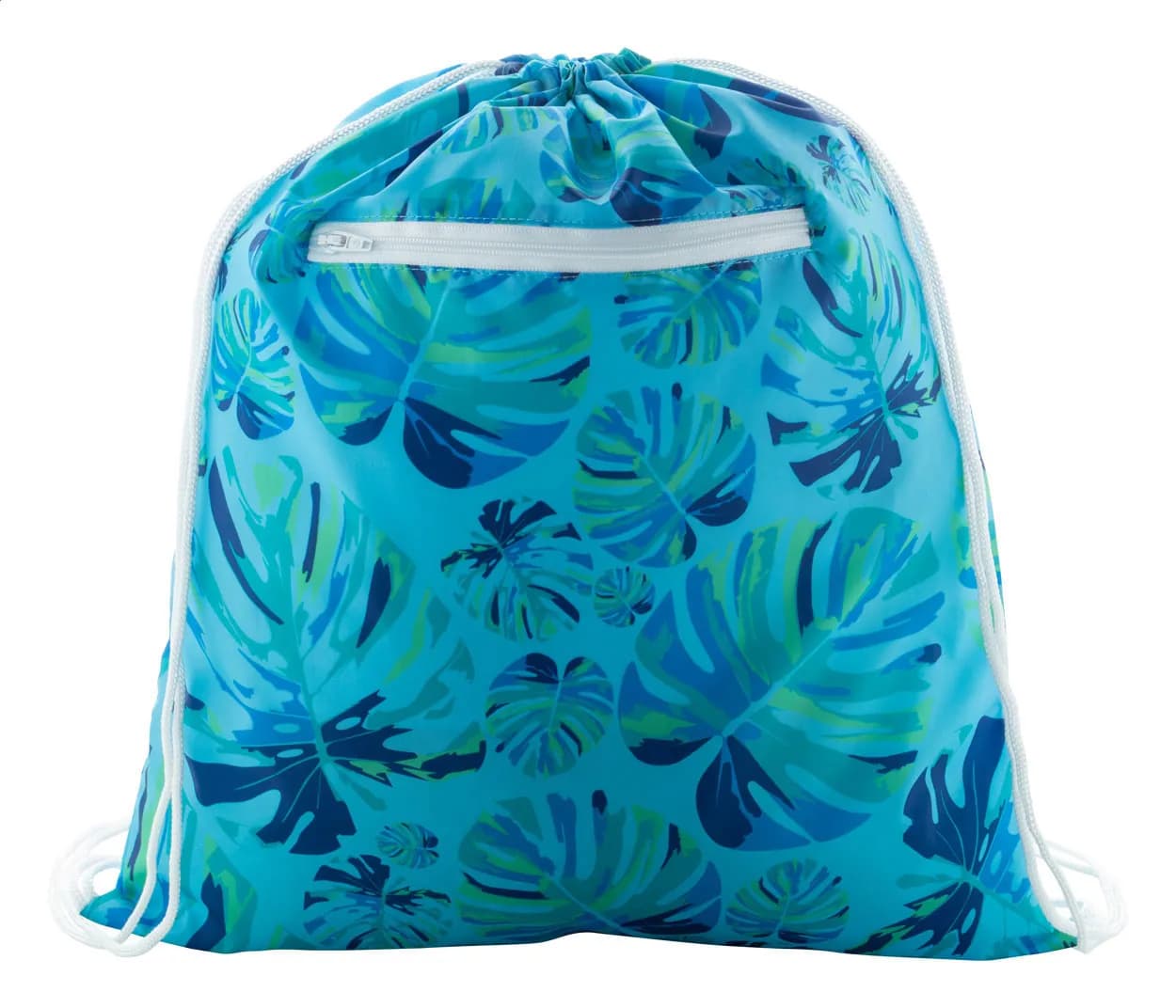 Individueller Turnbeutel - CreaDraw Zip - weiß (-01)