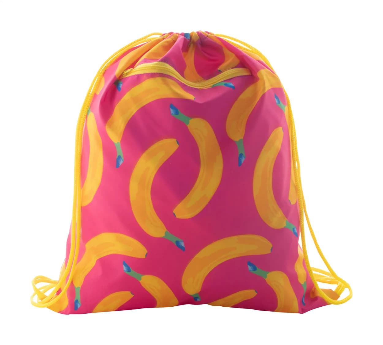 Individueller Turnbeutel - CreaDraw Zip - gelb (-02)