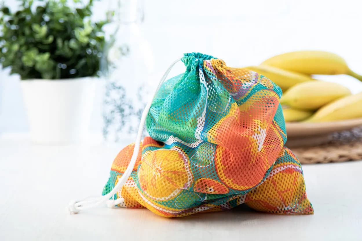 Individueller Obst-/Gemüsebeutel - SuboProduce Mesh - weiß