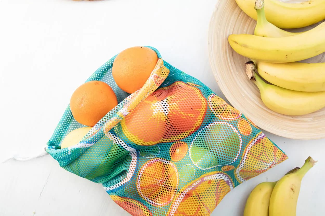 Individueller Obst-/Gemüsebeutel - SuboProduce Mesh - weiß