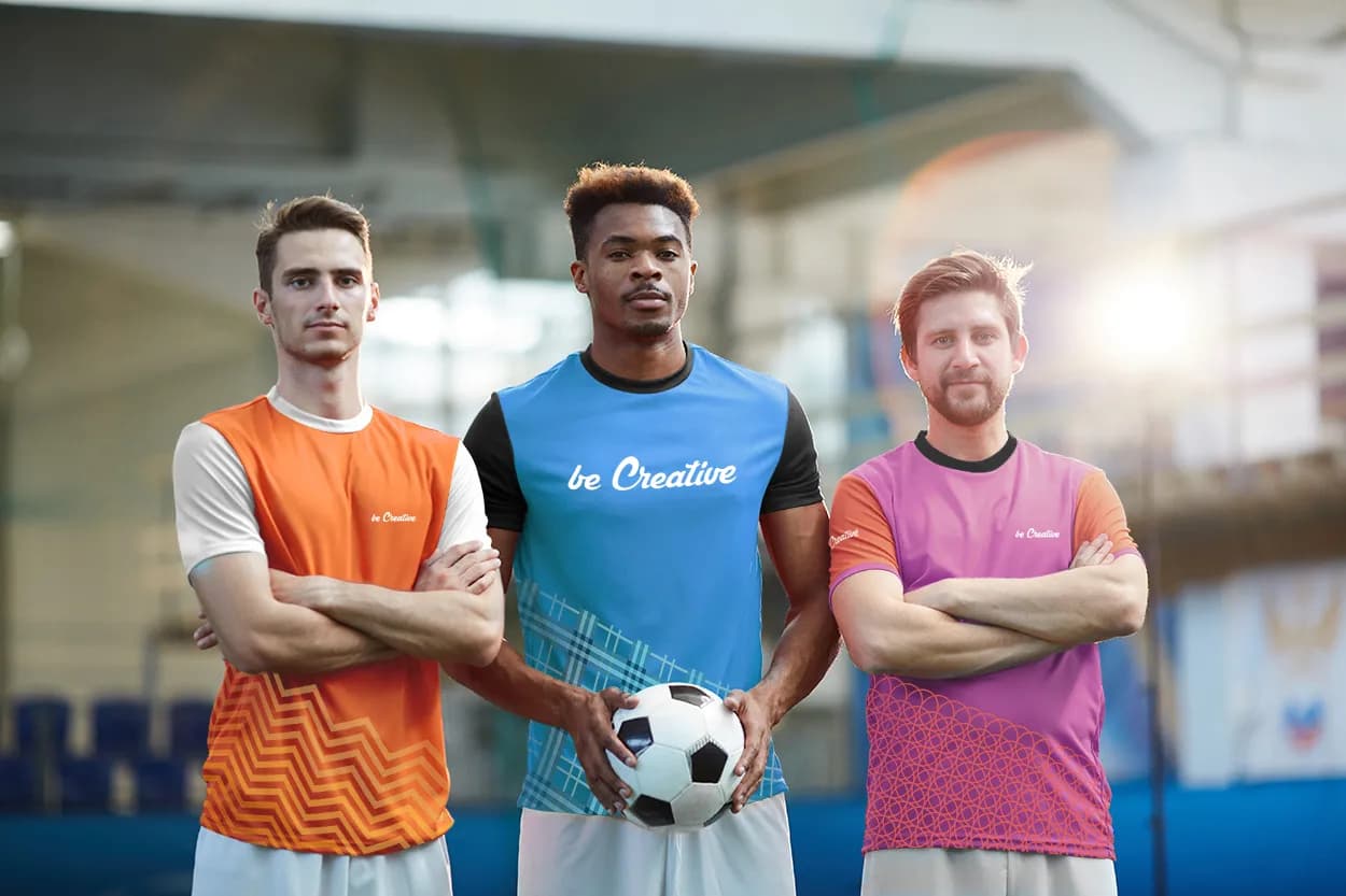 Individuelles Sport-T-Shirt - CreaSport - schwarz (-10)