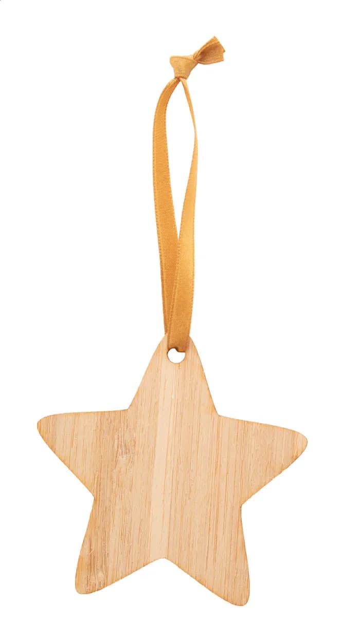 Weihnachtsbaumschmuck, Stern - Holonda - natur (-A)