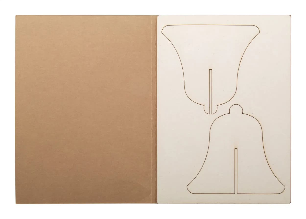 Weihnachtskarte, Tannenbaum - Creax Eco - natur (-C)