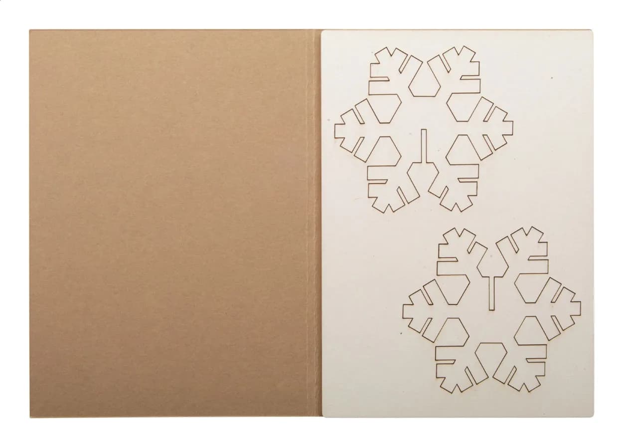 Weihnachtskarte, Tannenbaum - Creax Eco - natur (-F)