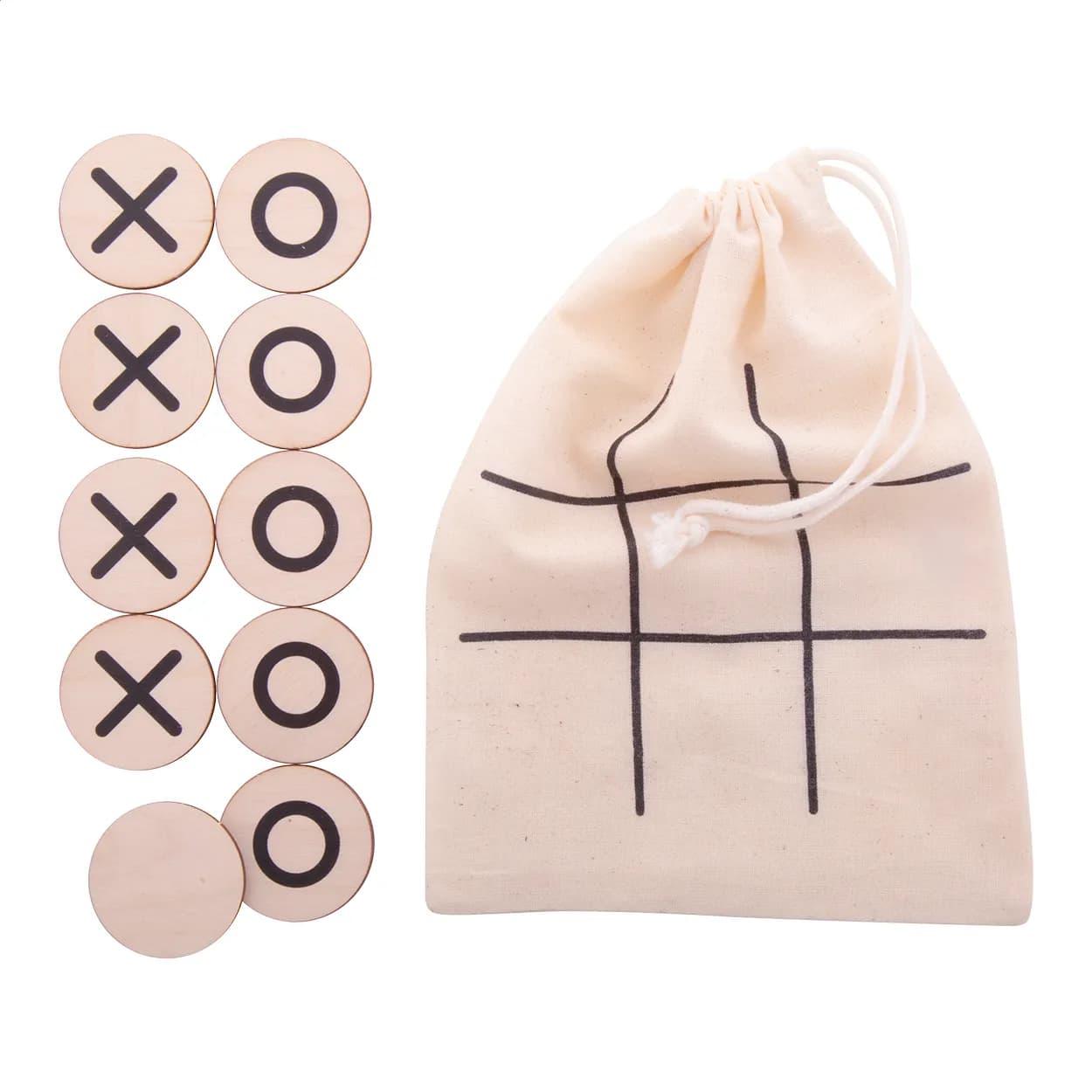 Tic-Tac-Toe-Spiel - OXO Creative - natur