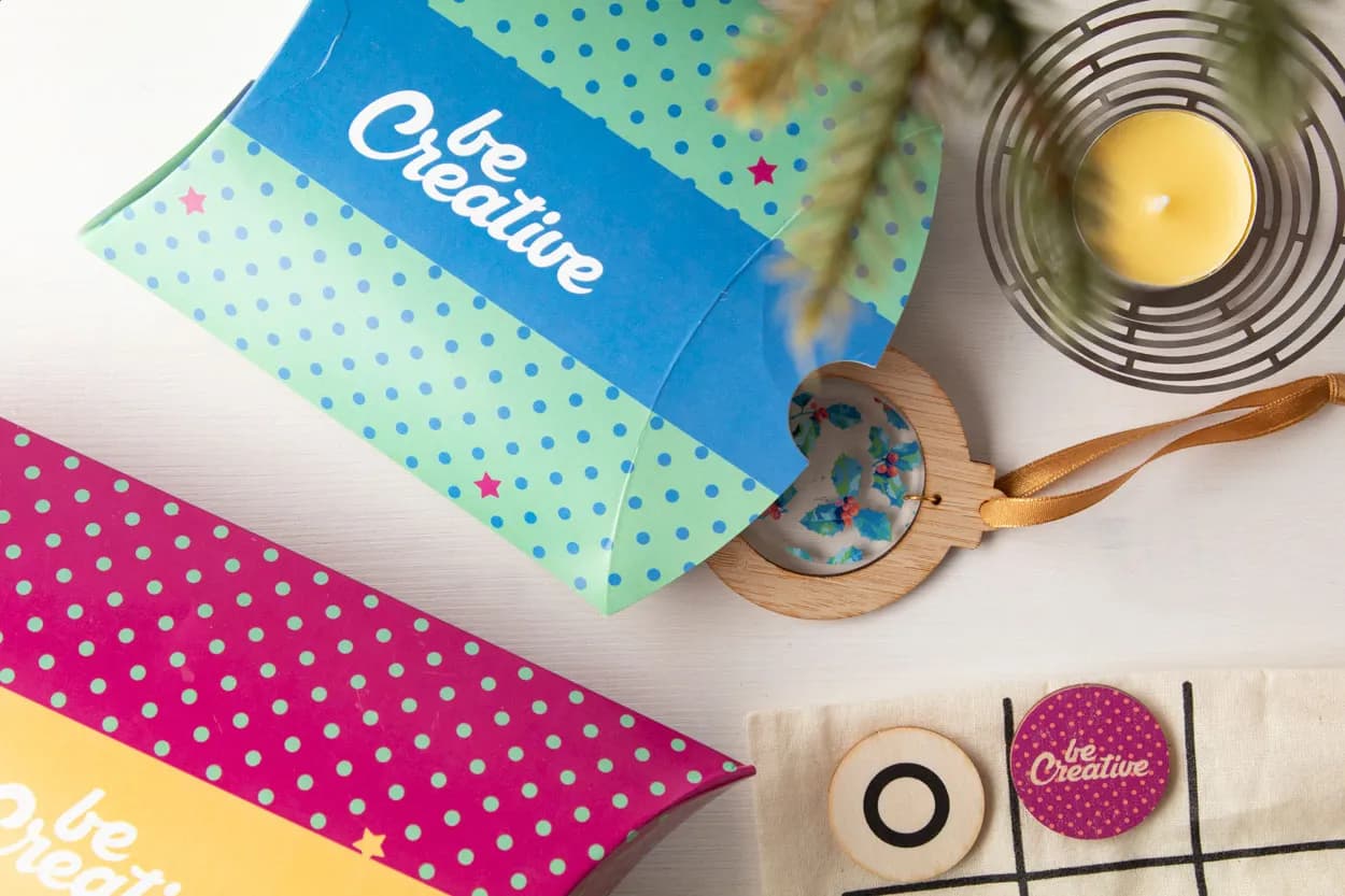 Tablettenschachtel - CreaBox Pillow S - weiß