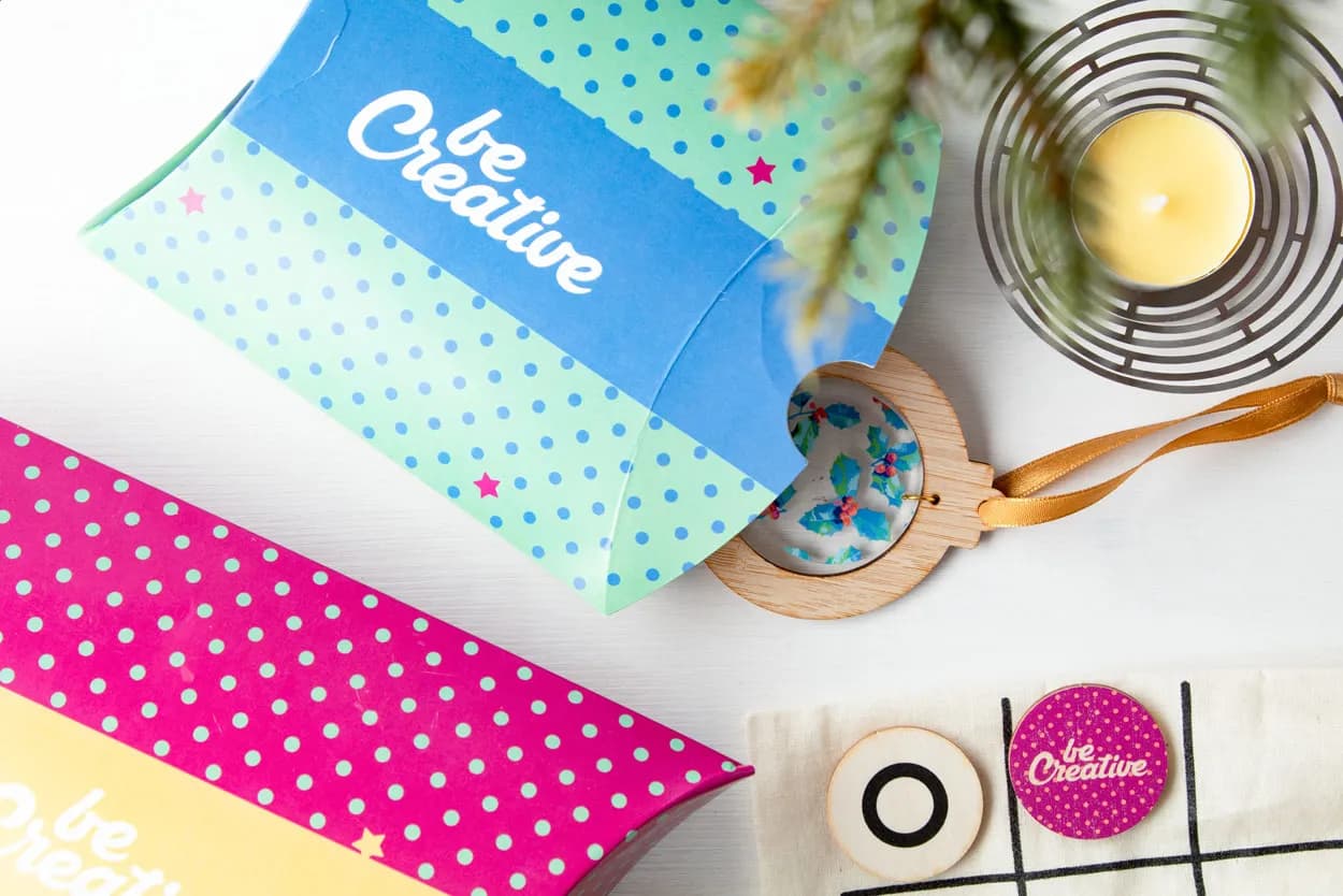 Tablettenschachtel - CreaBox Pillow S - weiß