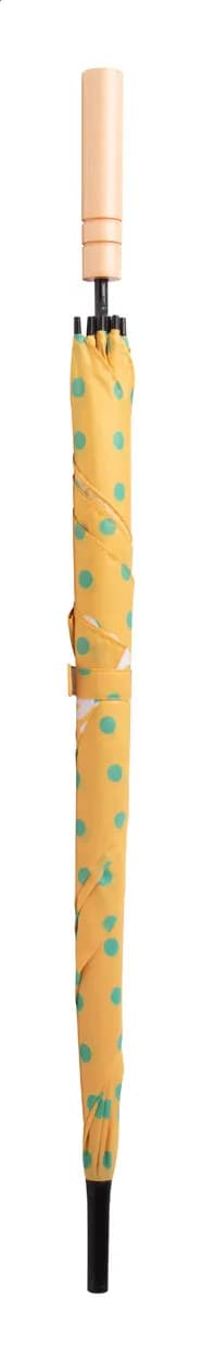 individueller Regenschirm - CreaRain Square RPET - weiß