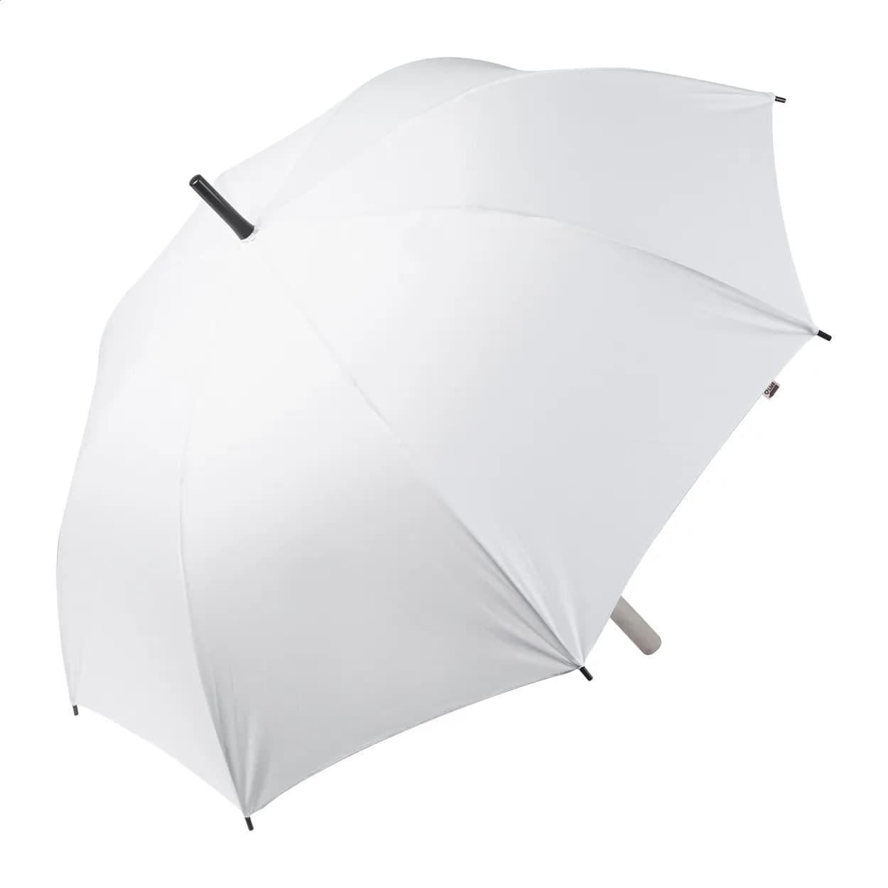 individueller Regenschirm - CreaRain Eight RPET - weiß