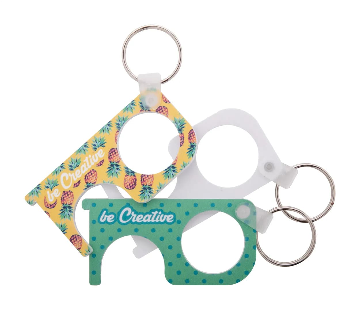 Hygiene-Schlüssel - NoTouch Creative - weiß