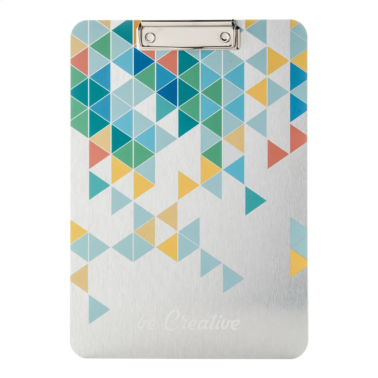 Individuelles A4 Klemmbrett - Aloopy - silber