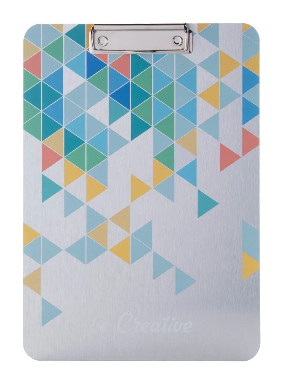 Individuelles A4 Klemmbrett - Aloopy - silber