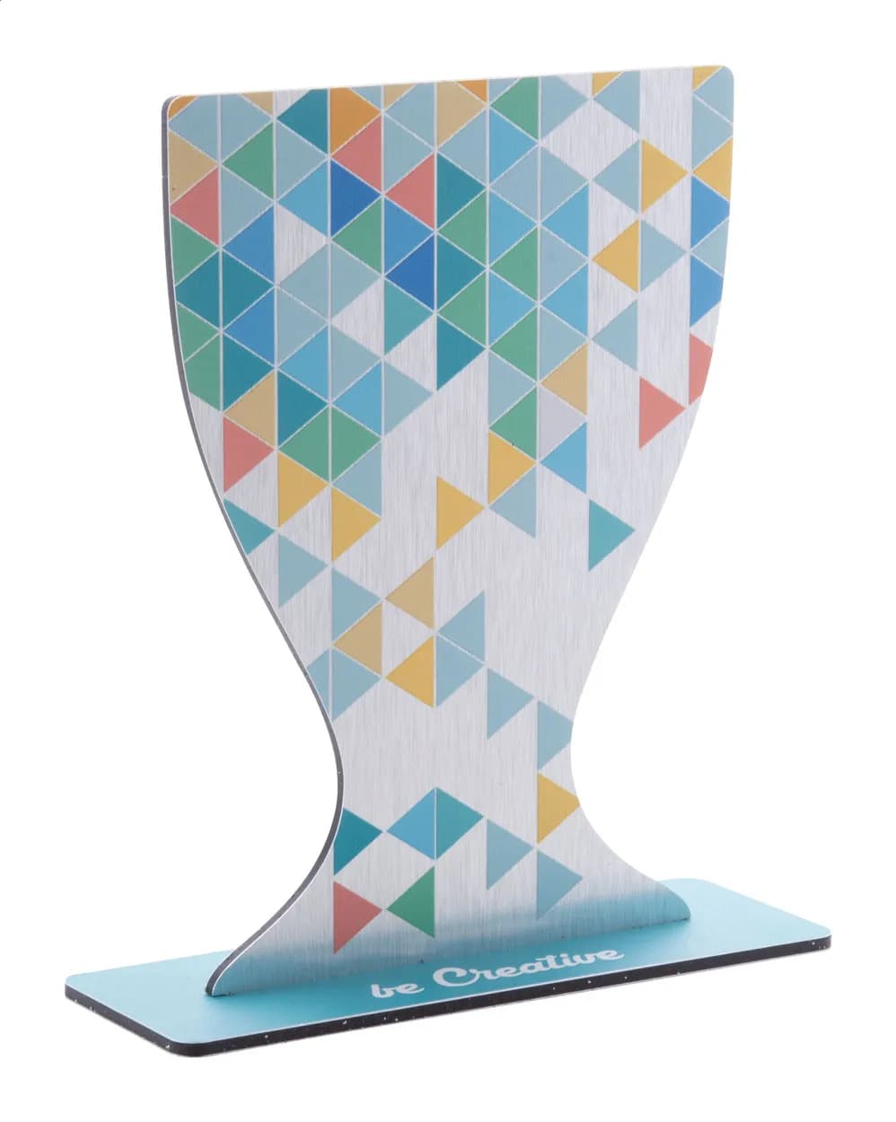 Aufsteller, Trophäe - Alobor - silber (-A)