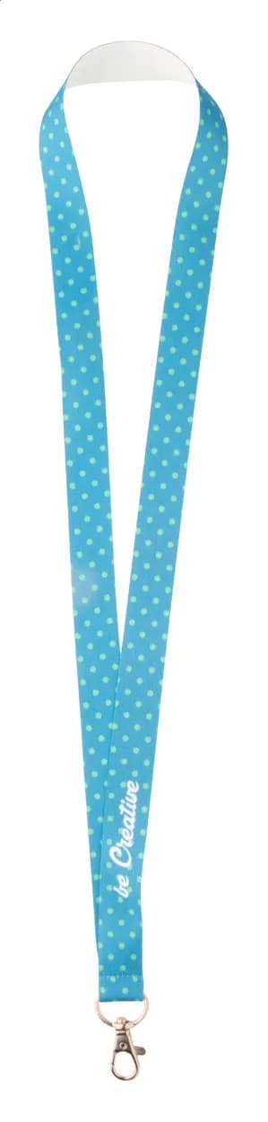 Individuelles Sublimationslanyard - Subyard Zero RPET - weiß