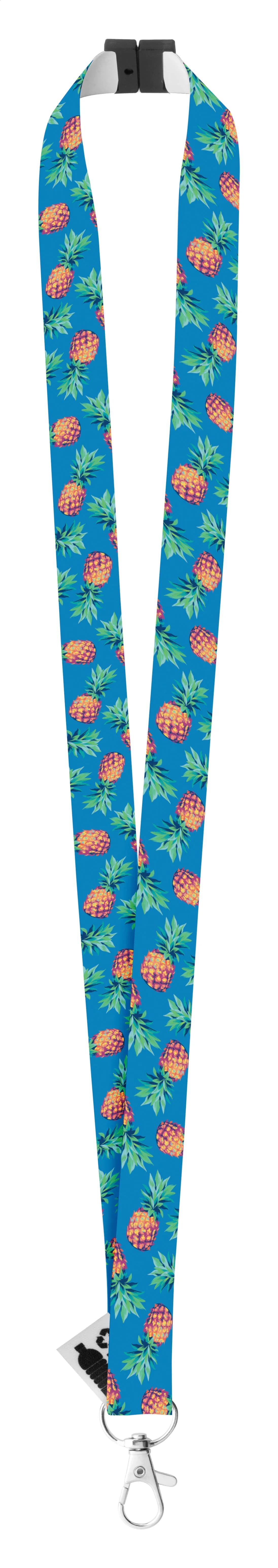 Individuelles Sublimationslanyard - Subyard Zero Safe RPET - weiß