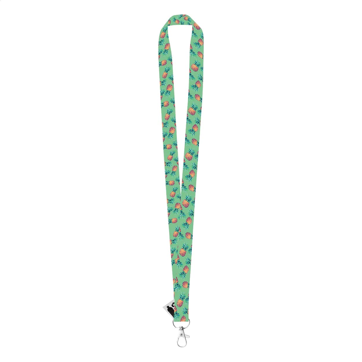 Individuelles Sublimationslanyard - Subyard A RPET - weiß