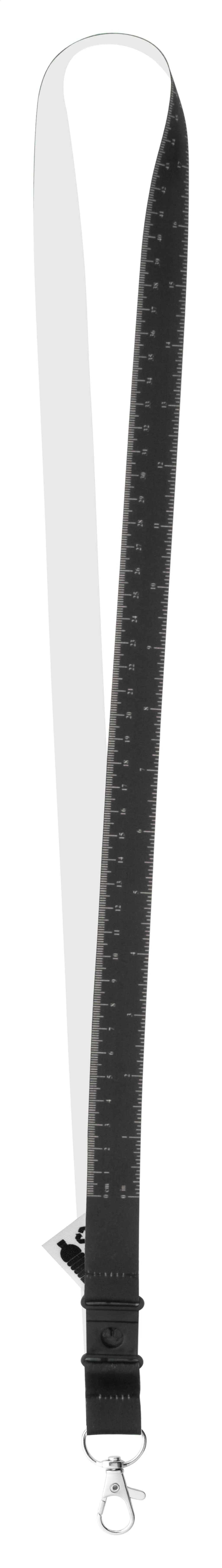 Individuelles Sublimationslanyard - Subyard E RPET - weiß