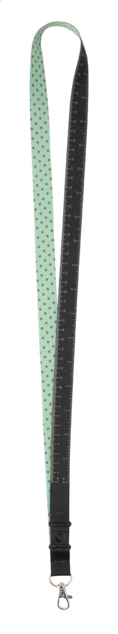 Individuelles Sublimationslanyard - Subyard E RPET - weiß