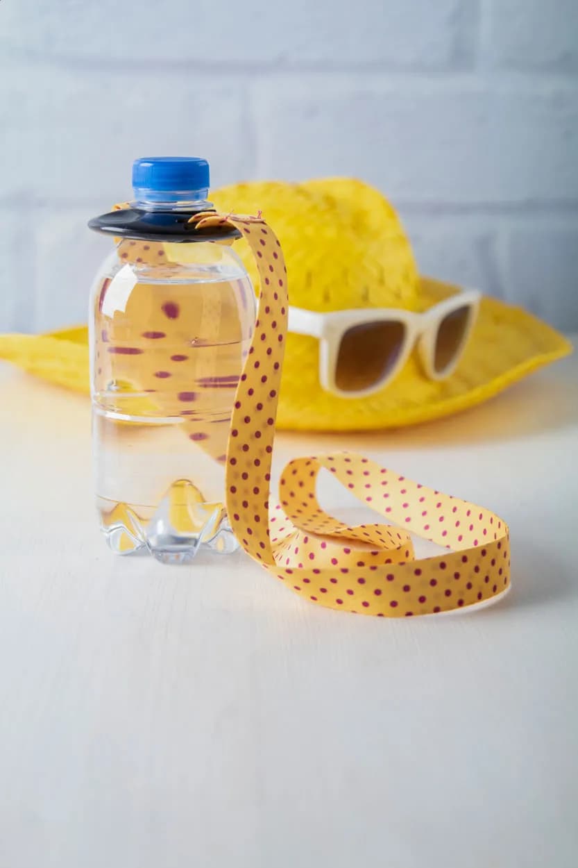 individuelles Sublimationslanyard - Subyard Fresh RPET - weiß