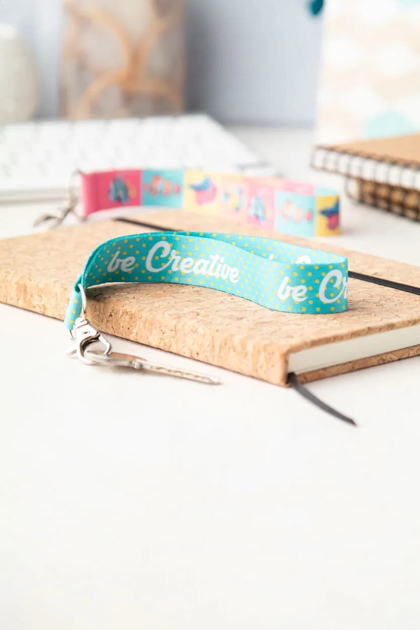 individueller Schlüsselanhänger - SuboFob RPET - weiß