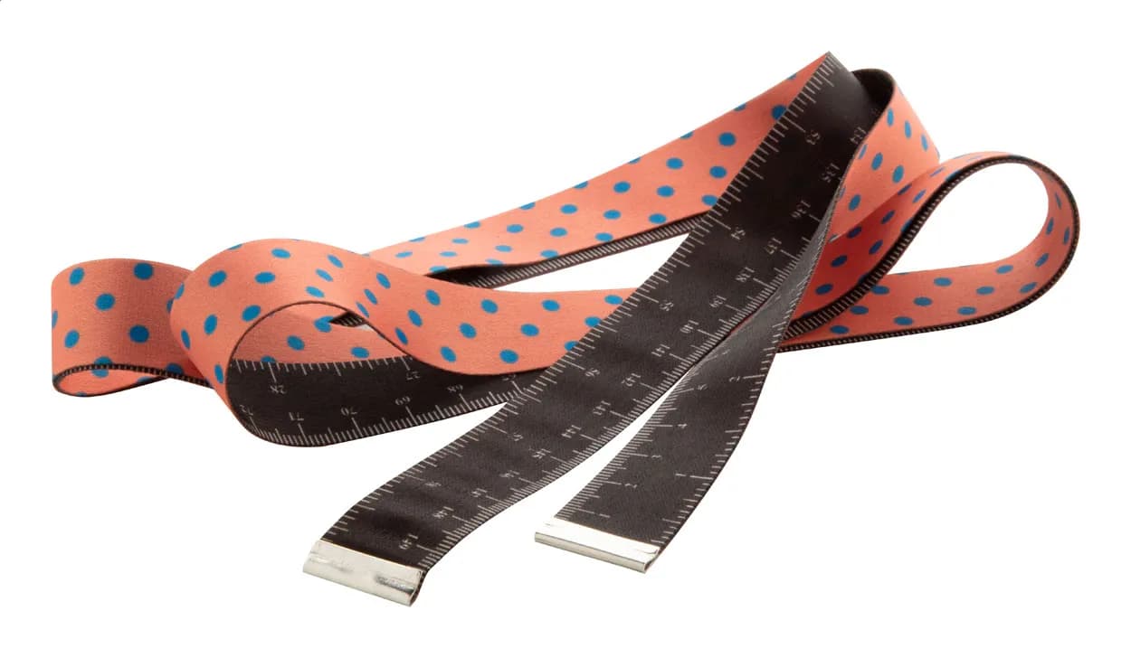 individuelles Schneidermaßband - Caruso RPET - weiß