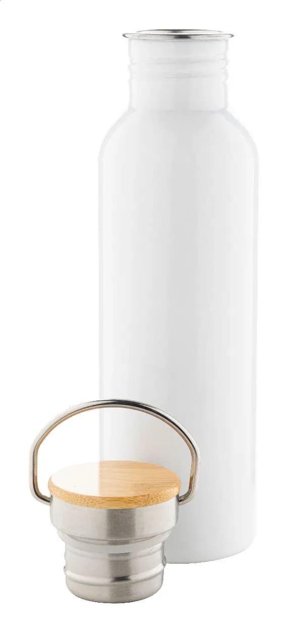 Edelstahl-Trinkflasche - Colman - weiß (-01)