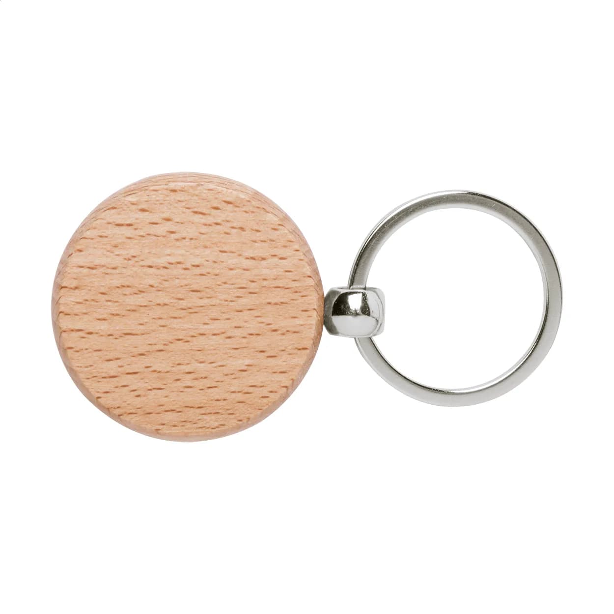 Schlüsselanhänger Kreis - Wokke - natur (-A)